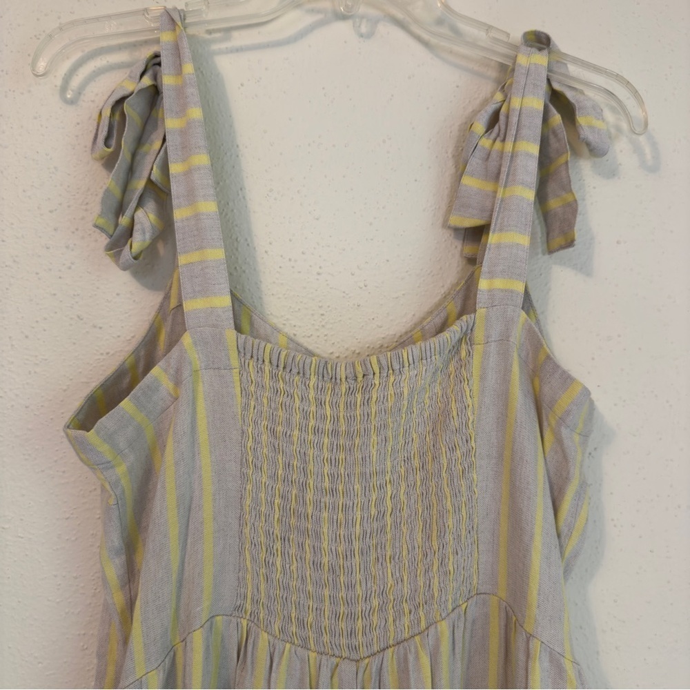 Loft Beach Linen Wide Leg Cropped Jumpsuit Beige
Yellow Boho Minimalist Sz L - Picture 11 of 16